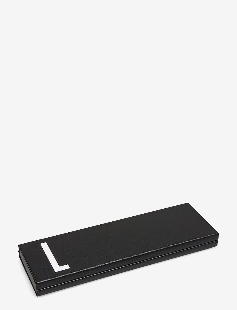 Design Letters - Personal pencil case - pinalid - black - 0