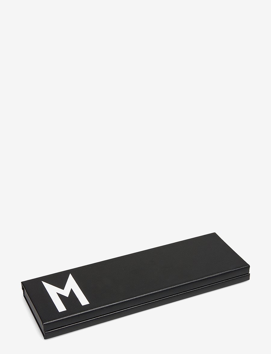 Design Letters - Personal pencil case - pinalid - black - 0