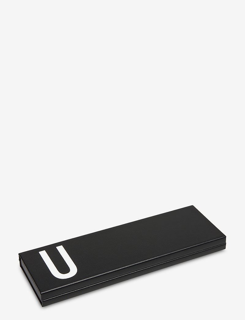 Design Letters - Personal pencil case - pinalid - black - 0