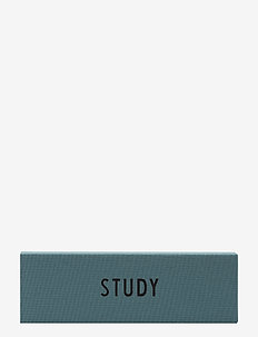 Textile pencil case, Design Letters
