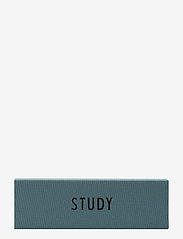 Design Letters - Textile pencil case - pennfodral - green - 0