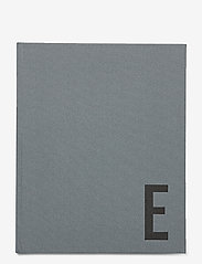 Design Letters - Personal textil notebook - laveste priser - grey - 0