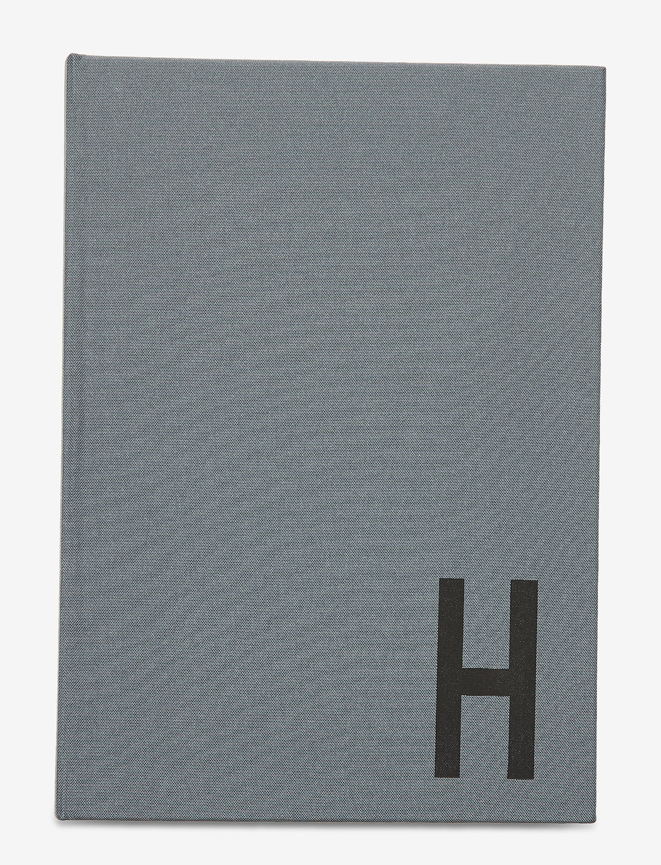 Design Letters - Personal textil notebook - laagste prijzen - grey - 0