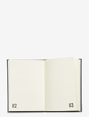 Design Letters - Personal textil notebook - zemākās cenas - grey - 1