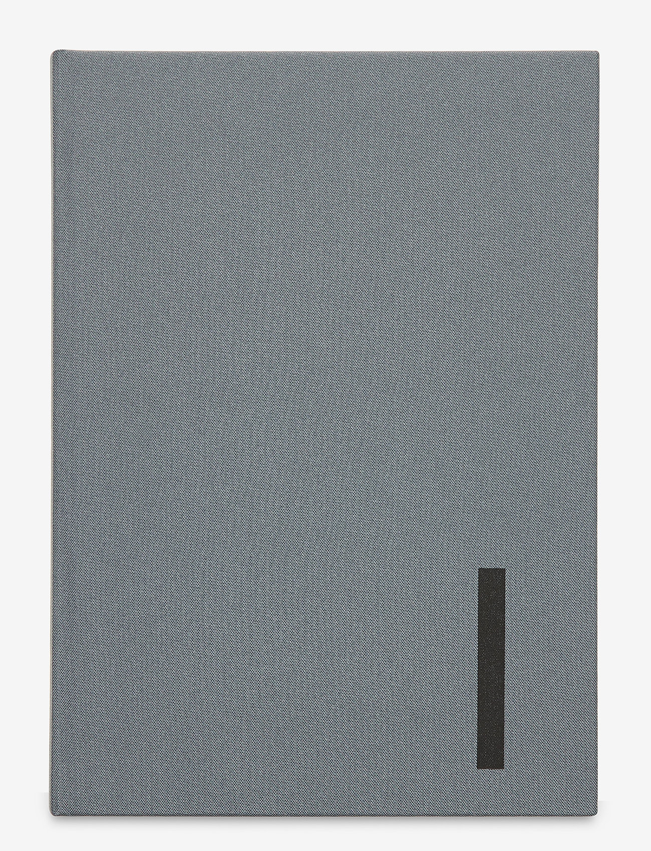 Design Letters - Personal textil notebook - laagste prijzen - grey - 0