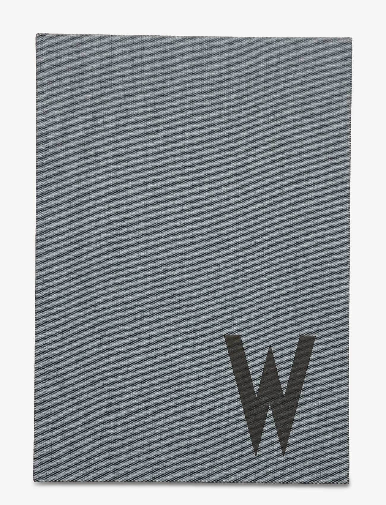 Design Letters - Personal textil notebook - de laveste prisene - grey - 0