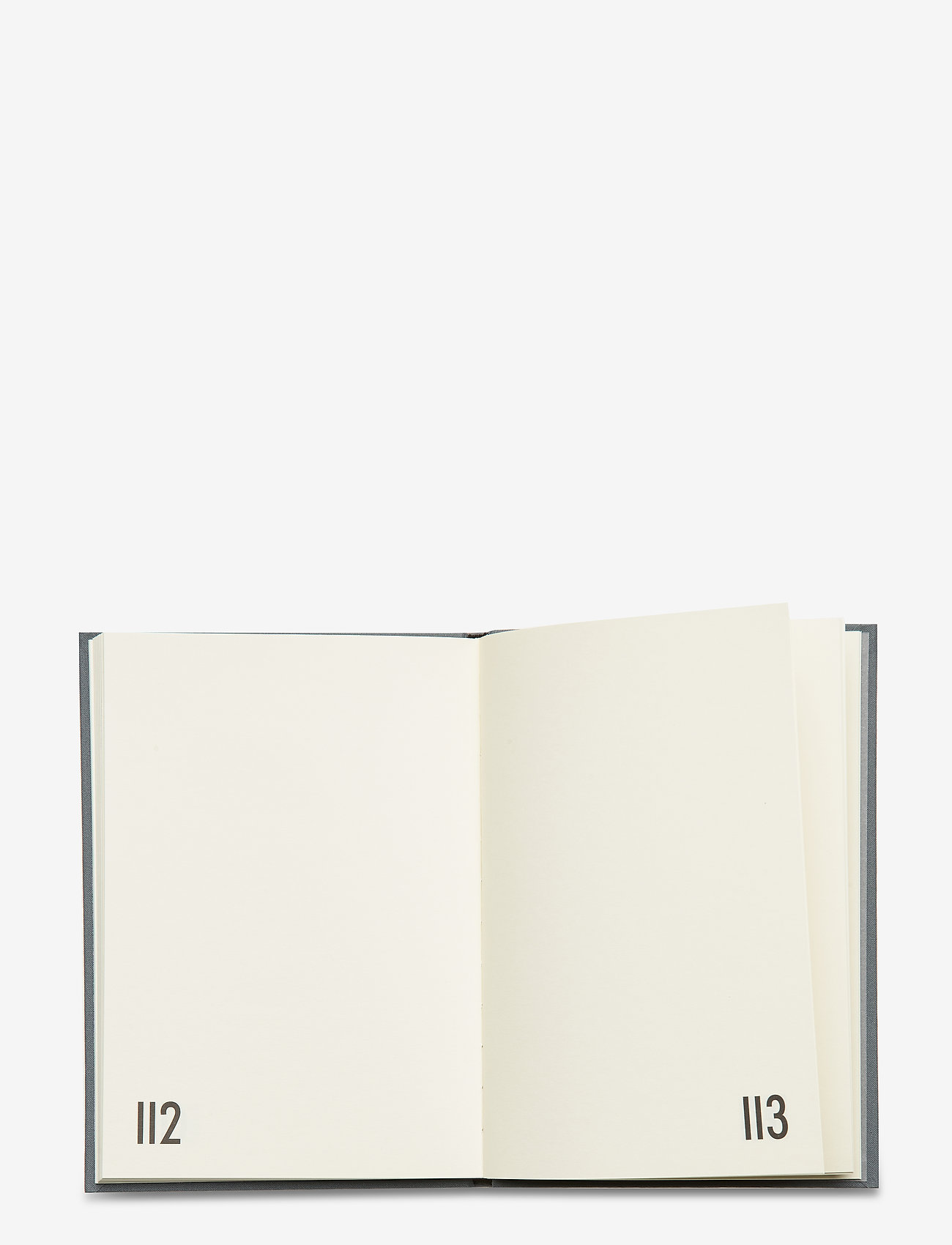 Design Letters - Personal textil notebook - die niedrigsten preise - grey - 1