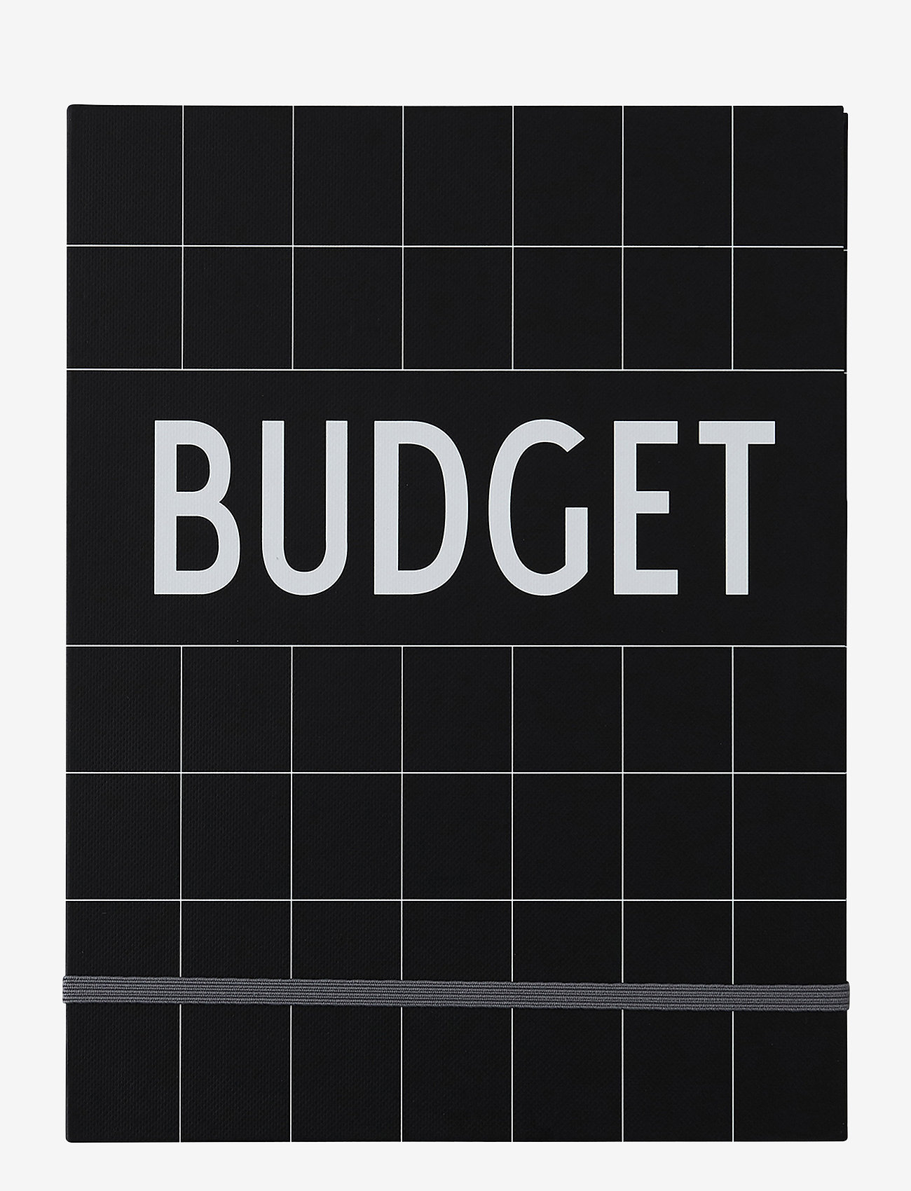 Design Letters - Budget Book - Black - calendars & notebooks - black - 0