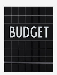 Budget Book - Black - BLACK