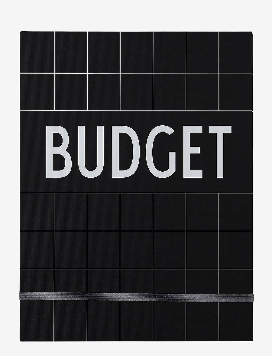 Design Letters - Budget Book - Black - sorteren op prijs - black - 0