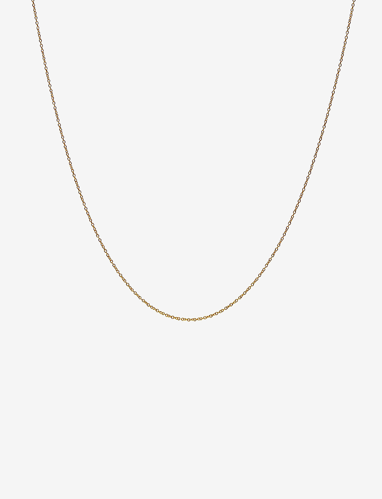 Design Letters - NECKLACE CHAIN 40 CM - Ķēdīšu kaklarotas - gold - 0