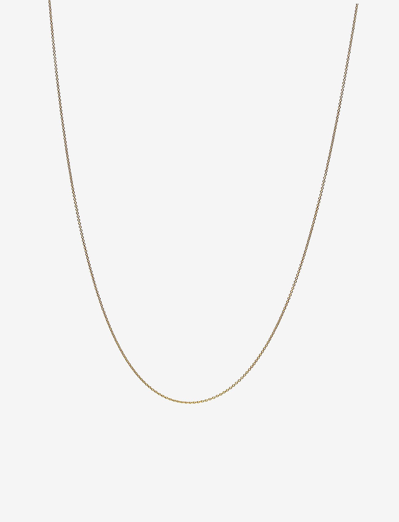 Design Letters - NECKLACE CHAIN 80 CM - chain necklaces - gold - 0