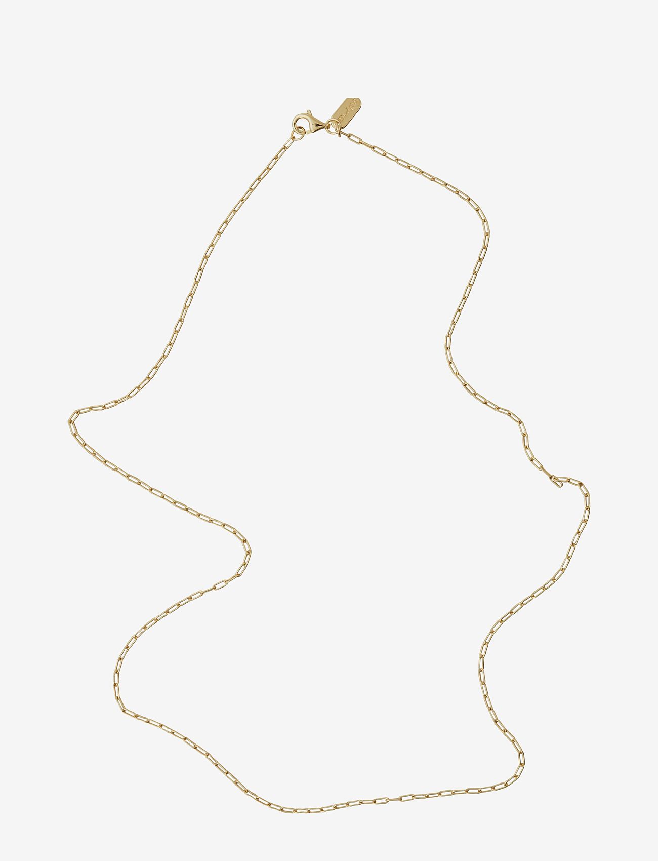 DESIGN LETTERS Square Link Chain Gold - One Size - Damen