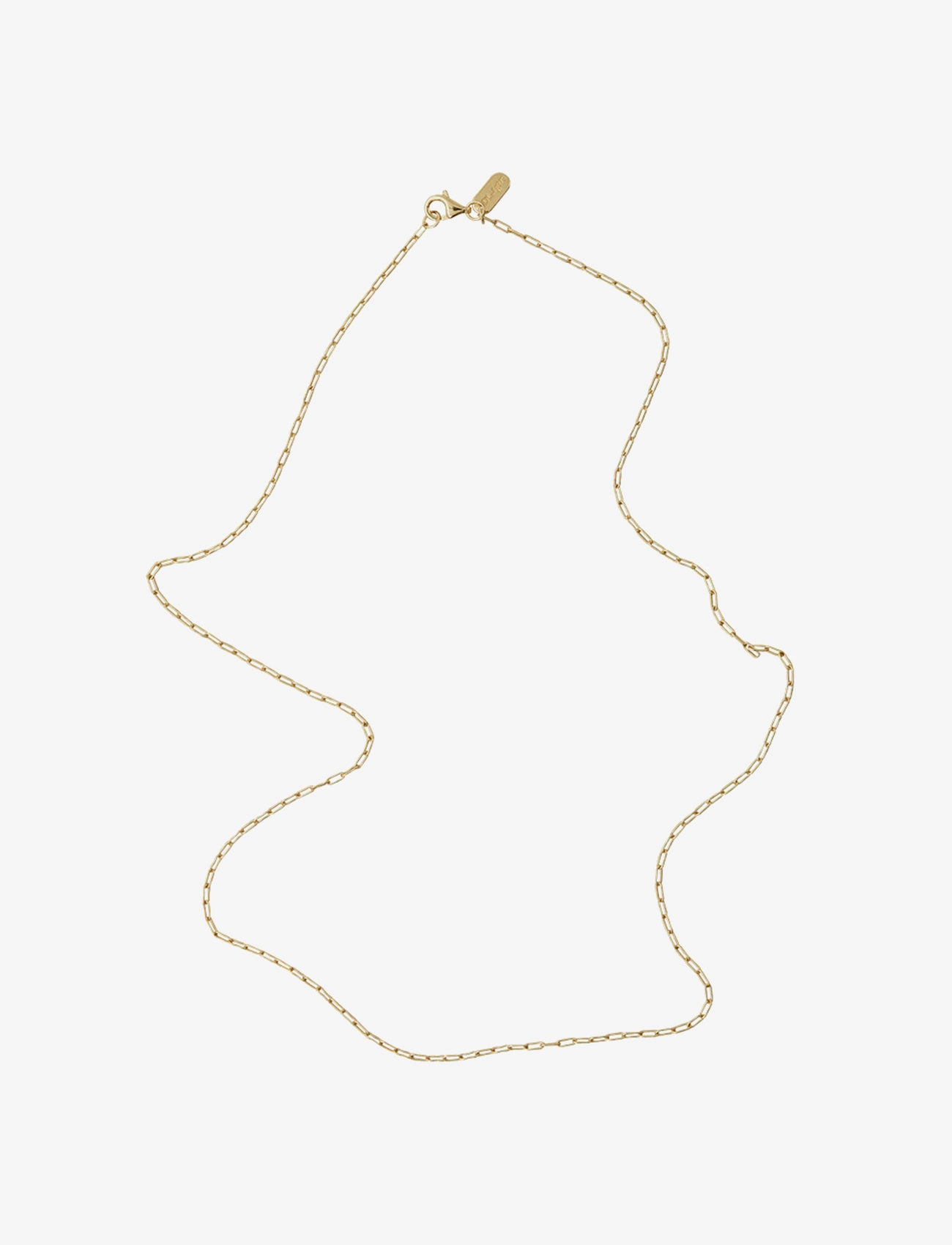 Design Letters Square Link Chain - Accessories - GOLD / gold