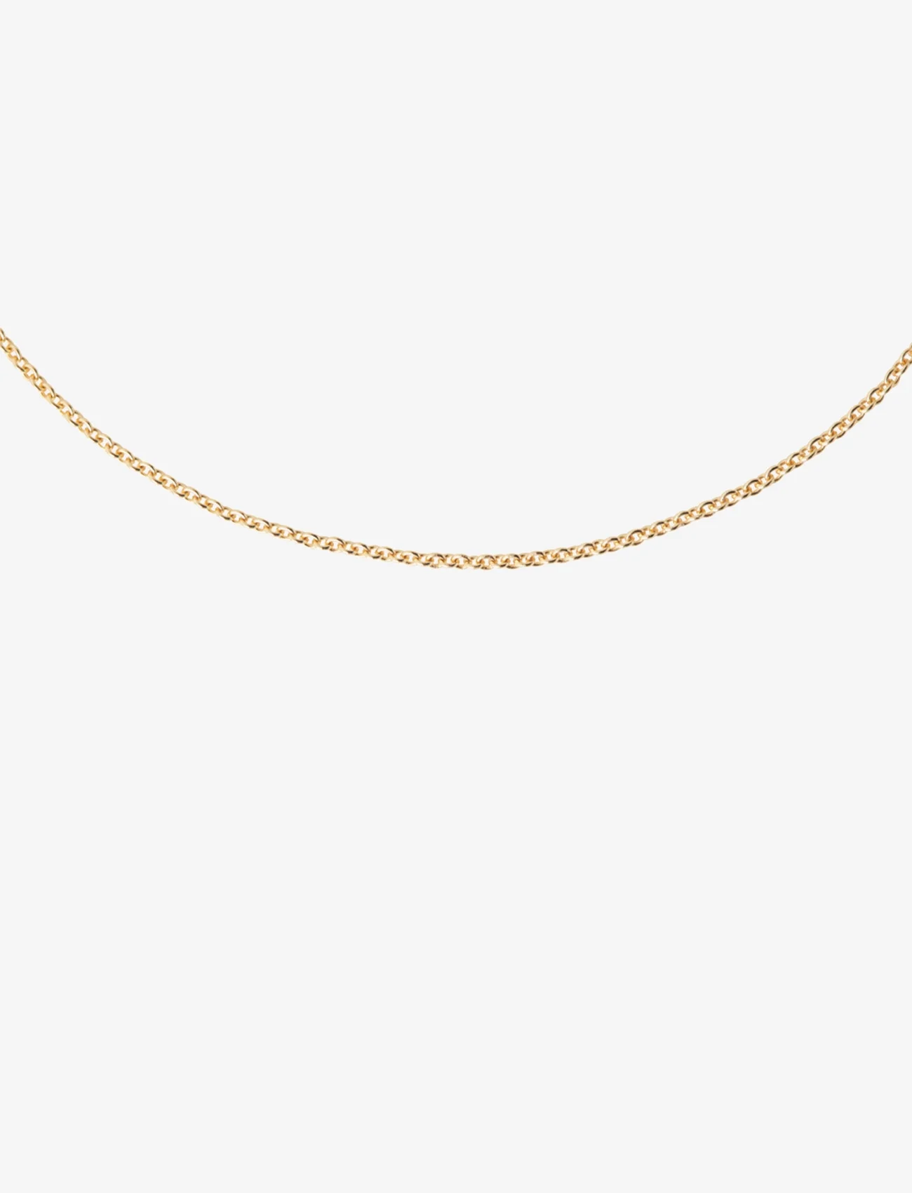 Design Letters - Necklace Chain 55 cm Gold - naszyjniki łańcuszkowe - gold - 0