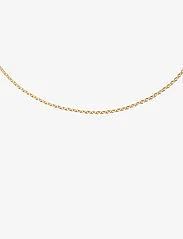 Design Letters - Necklace Chain 55 cm Gold - festtøj til outletpriser - gold - 0