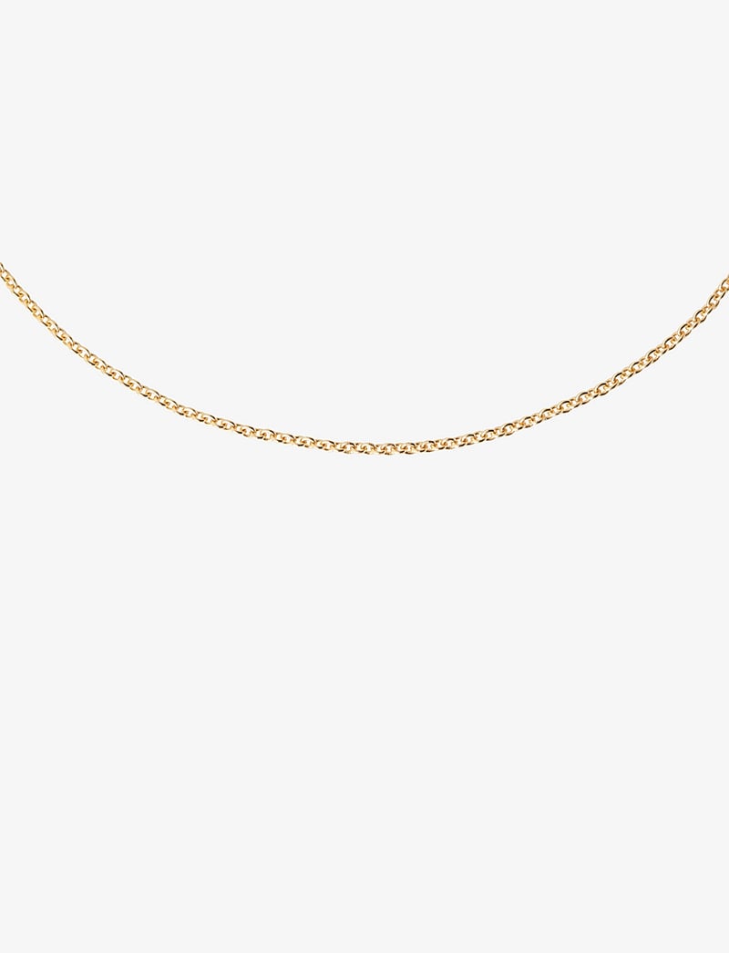 Design Letters - NECKLACE CHAIN - kedjehalsband - gold - 1
