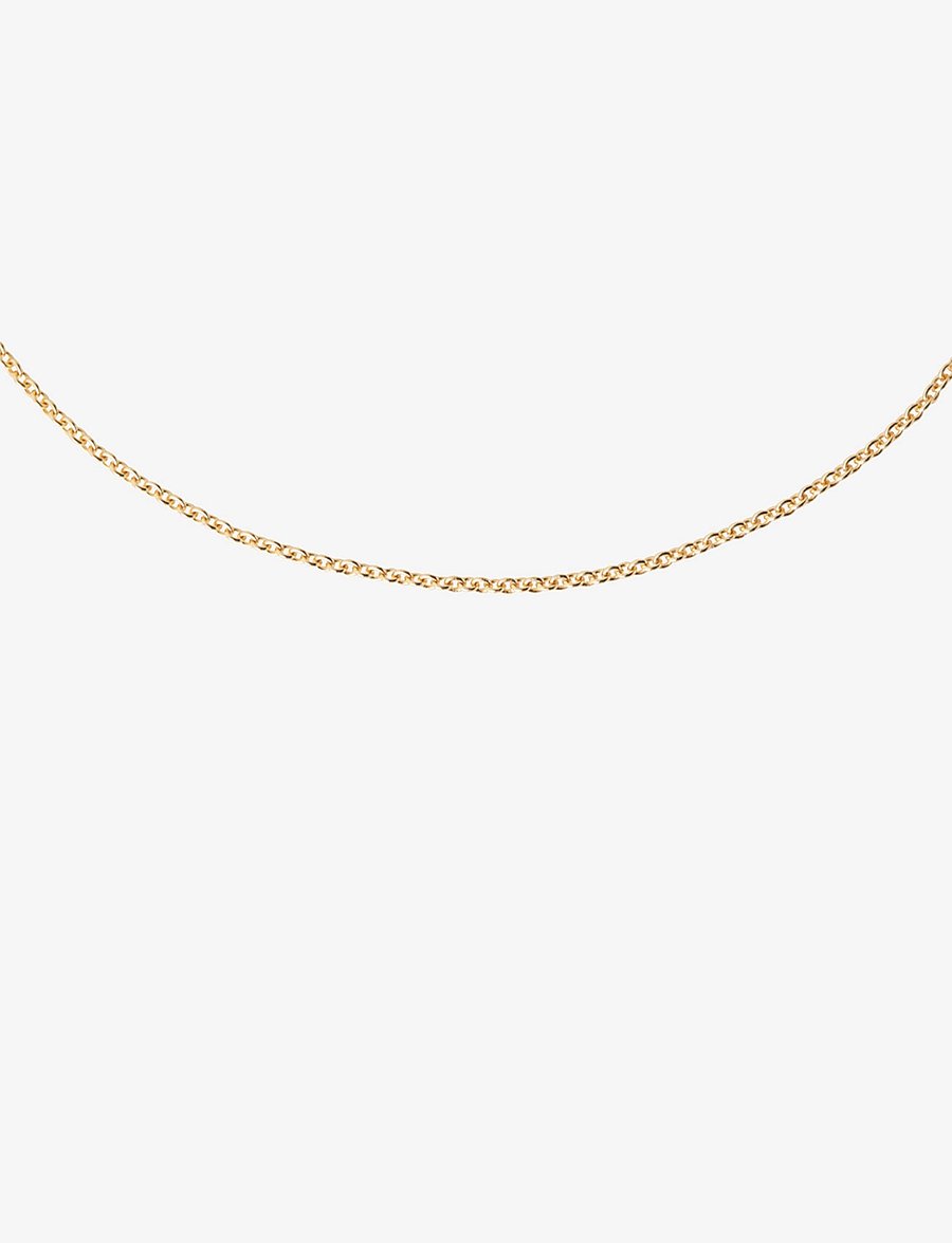 Design Letters - NECKLACE CHAIN - chain necklaces - gold - 1