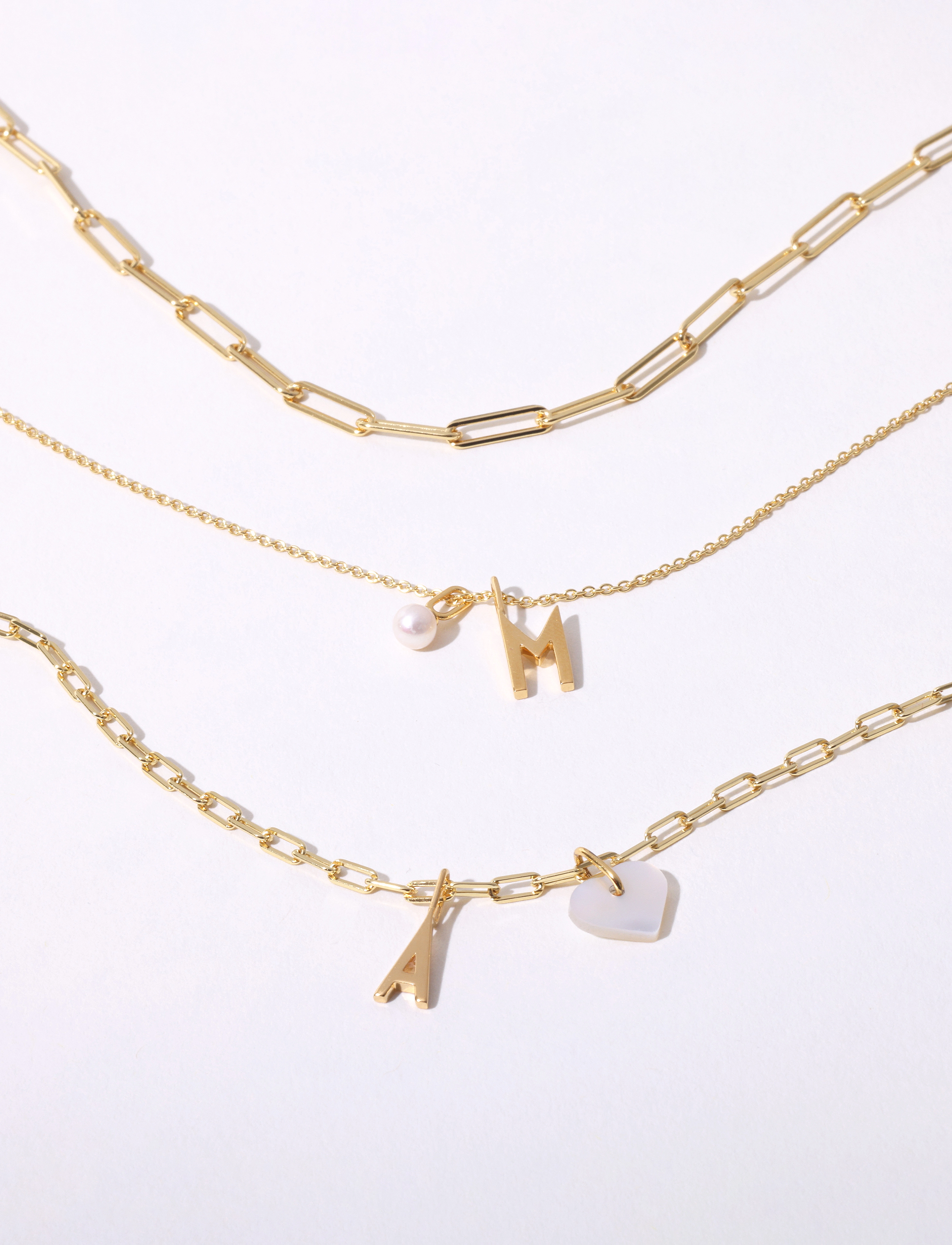 Design Letters - Chunky Square link chain - naszyjniki łańcuszkowe - gold - 2