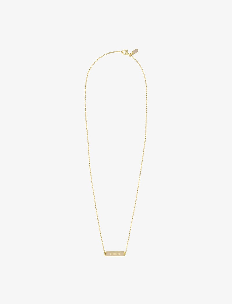 Design Letters - VIP Candy Tag Necklace (Zimula) - halsketten - beige 4675c - 1