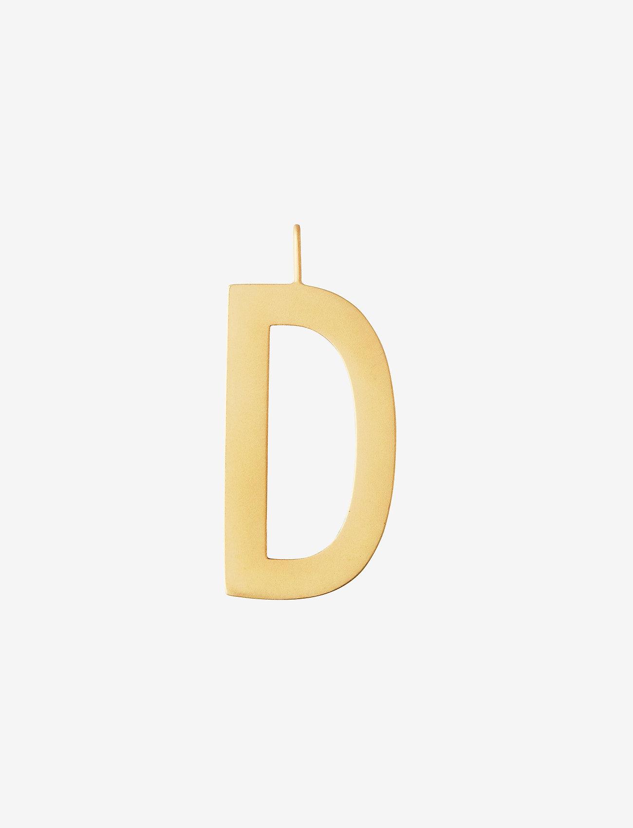 Design Letters Archetypes 30 Mm, Gold, A-Z, One Size, Jewellery, Gold - Pendants, Frauen