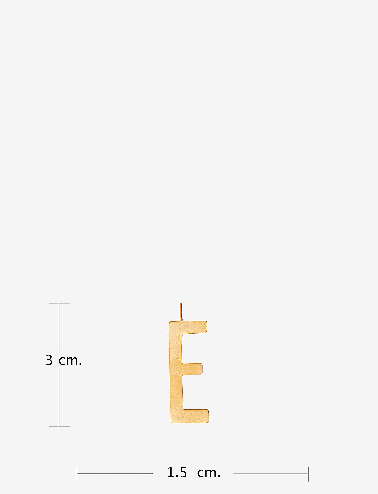 Design Letters - ARCHETYPES 30 MM, GOLD, A-Z - riipukset - gold - 2