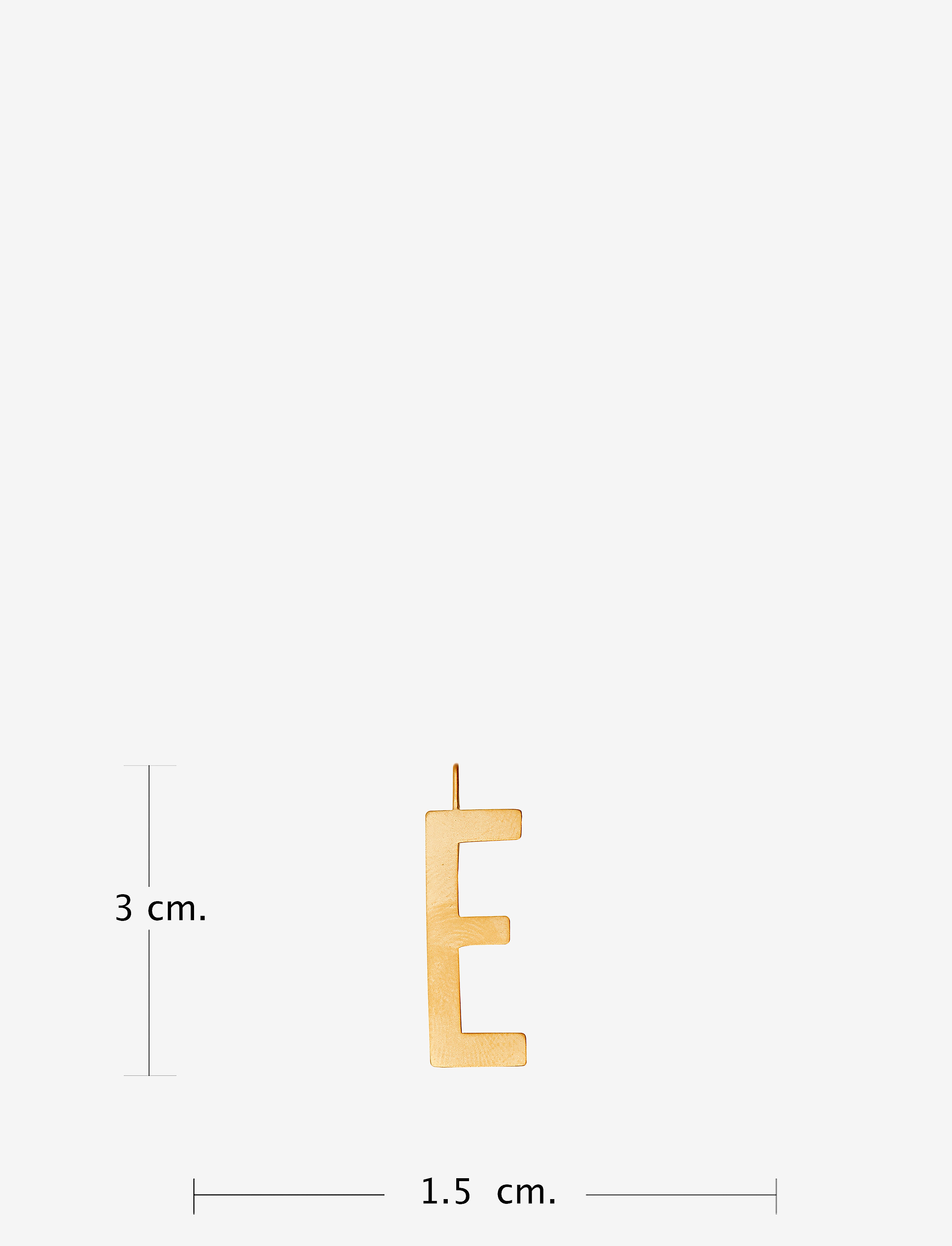 Design Letters - ARCHETYPES 30 MM, GOLD, A-Z - riipukset - gold - 2