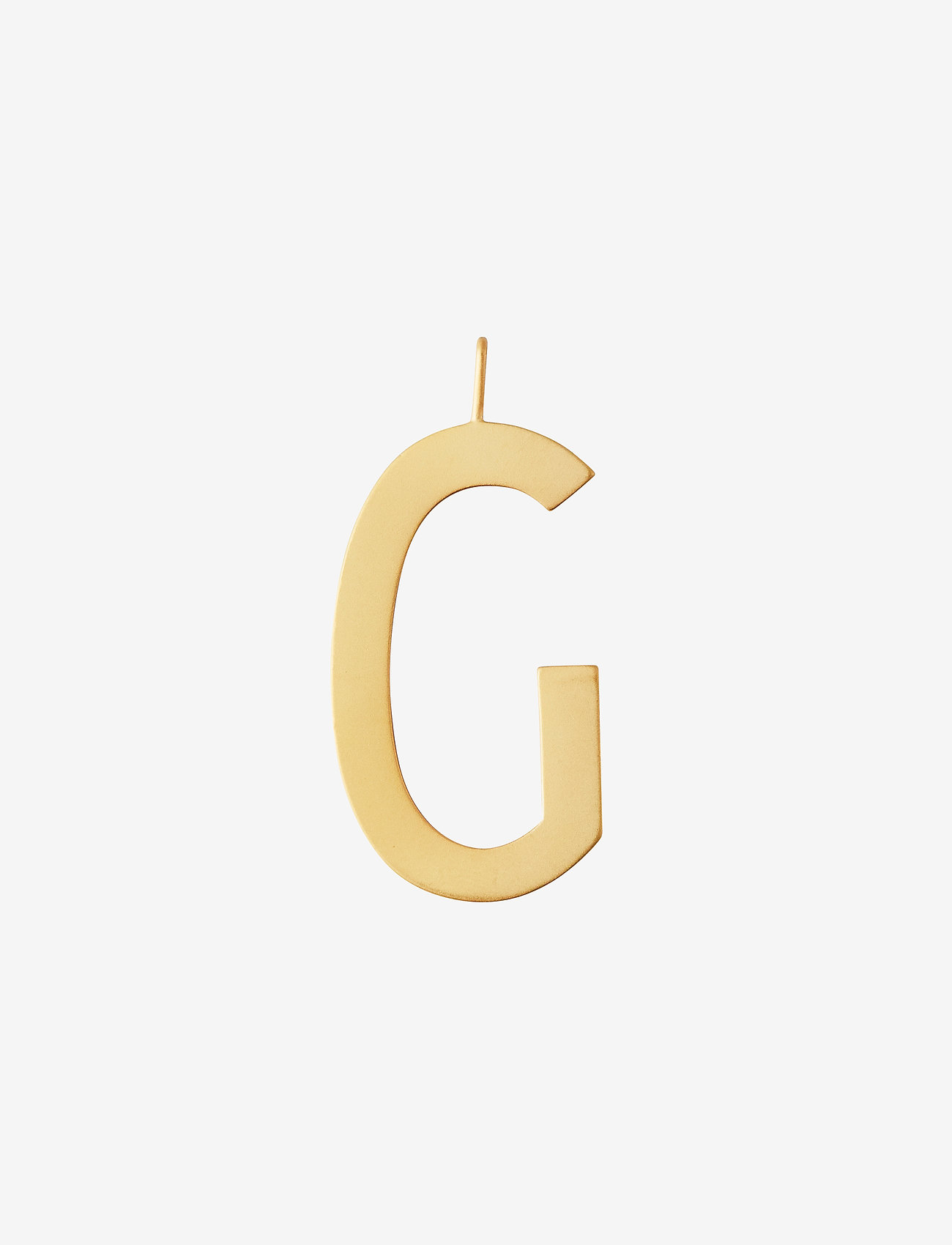 Design Letters - ARCHETYPES 30 MM, GOLD, A-Z - vedhæng - gold - 1