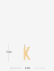 Design Letters - ARCHETYPES 30 MM, GOLD, A-Z - kuloni - gold - 2