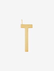 Design Letters - ARCHETYPES 30 MM, GOLD, A-Z - pendants - gold - 1