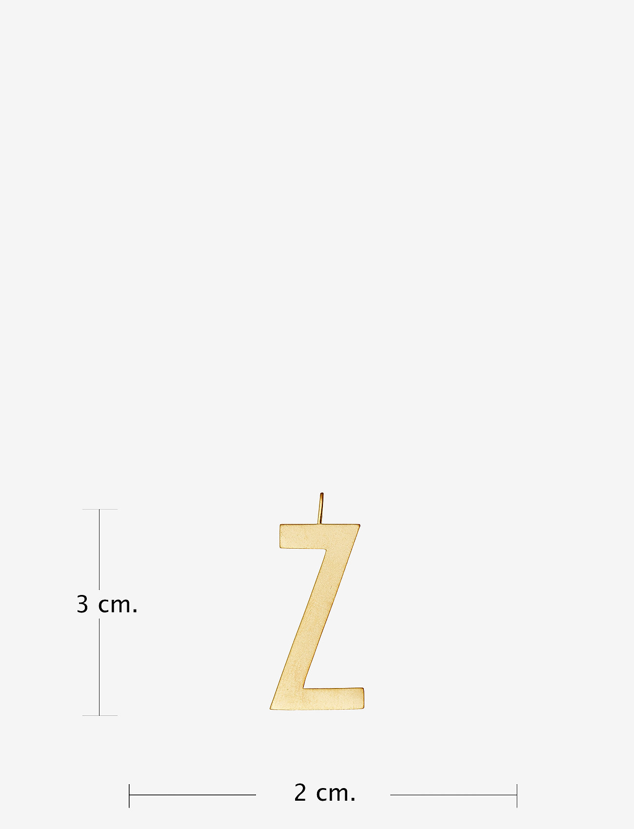 Design Letters - ARCHETYPES 30 MM, GOLD, A-Z - odzież imprezowa w cenach outletowych - gold - 1
