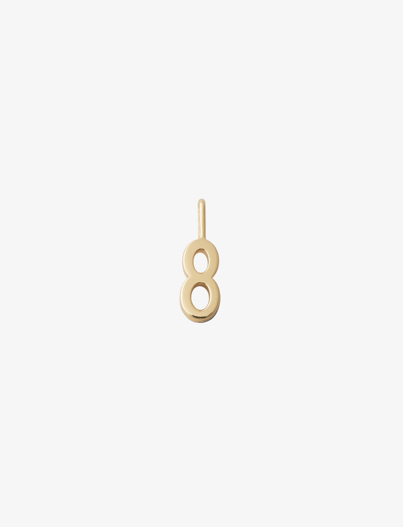 DESIGN LETTERS Lucky Numbers 10Mm Gold Gold - One Size - Damen