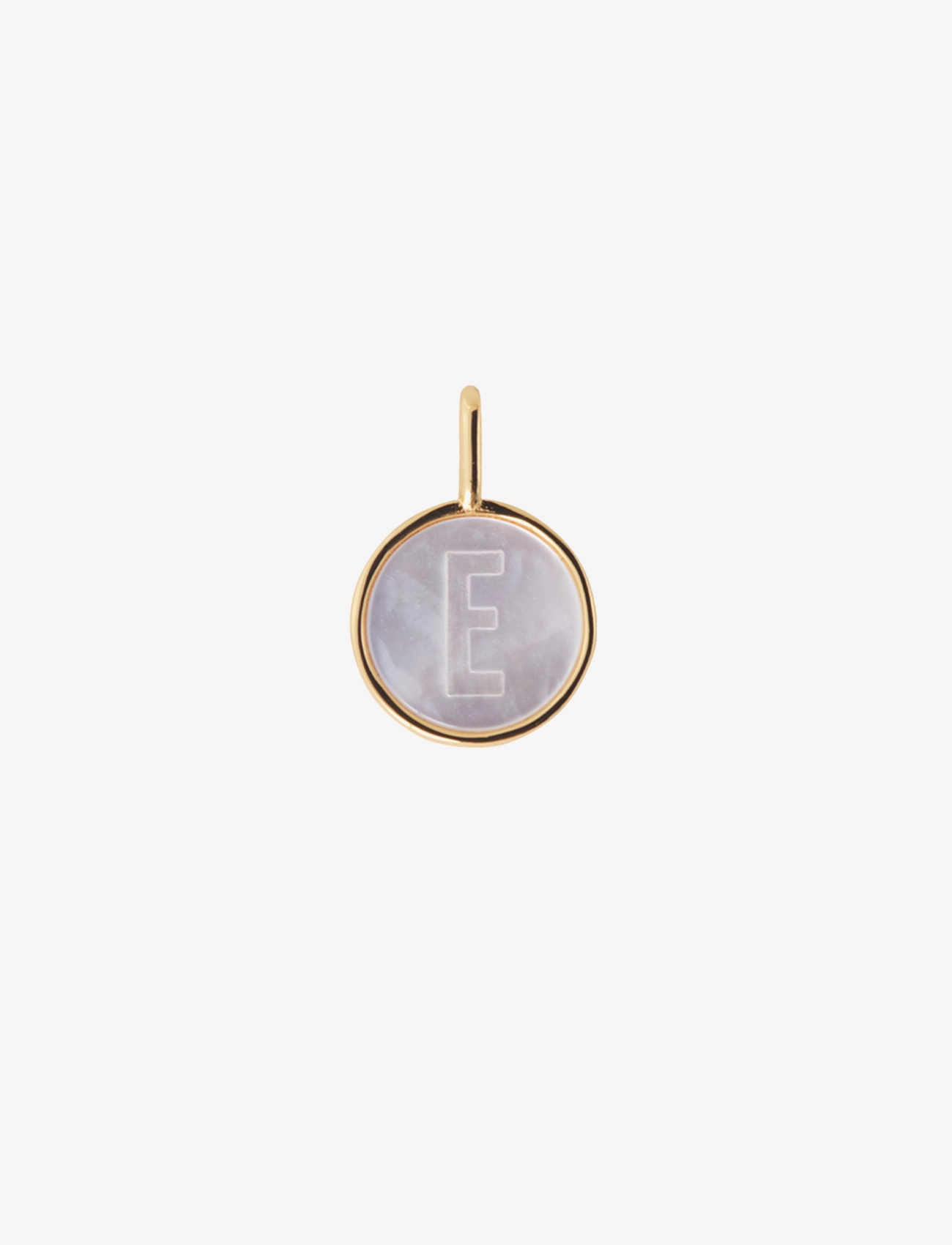 DESIGN LETTERS Pearl Charm Gold A-Z Gold - One Size - Damen