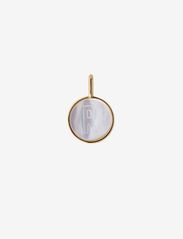 Design Letters - Pearl charm Gold A-Z - festmode zu outlet-preisen - gold - 0
