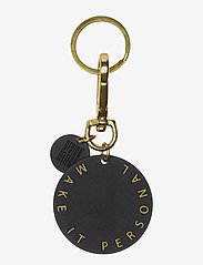 Design Letters - Personal key ring & bagtag - konfirmation - brass - 1