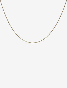45cm chain 18k gold plated silver, Design Letters