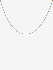 Design Letters - 45cm chain 18k gold plated silver - gold - 0
