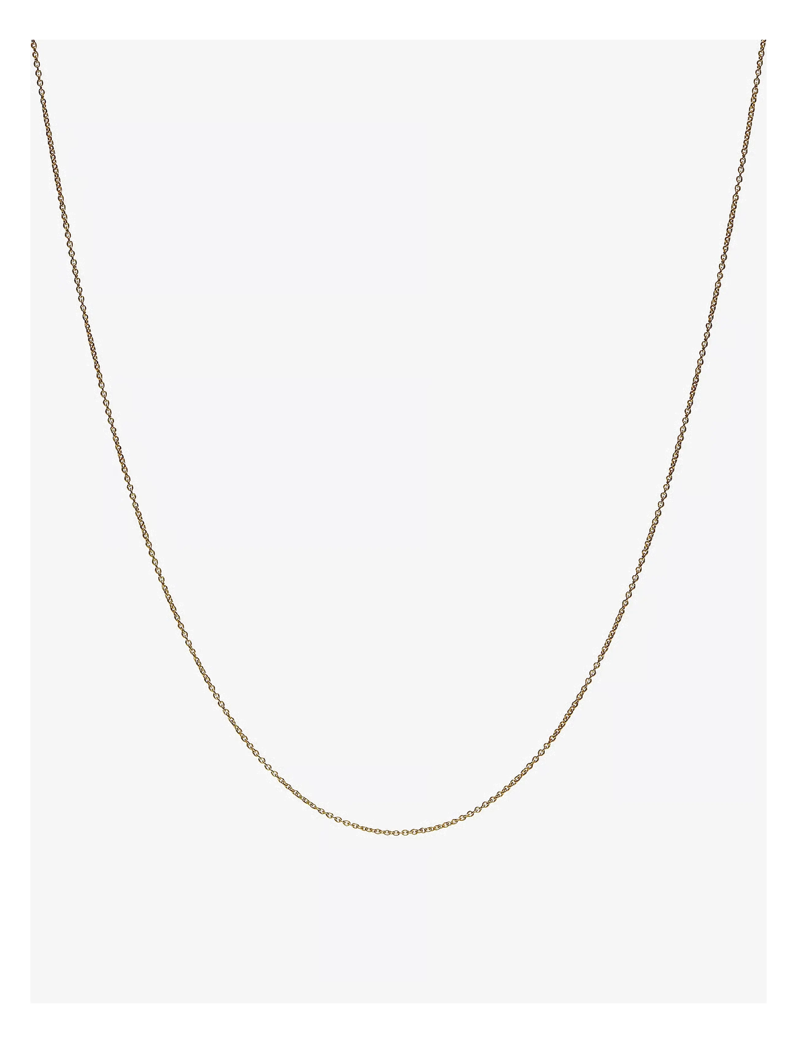 Design Letters 45cm chain 18k gold plated silver - Summer in the city - GOLD / gold