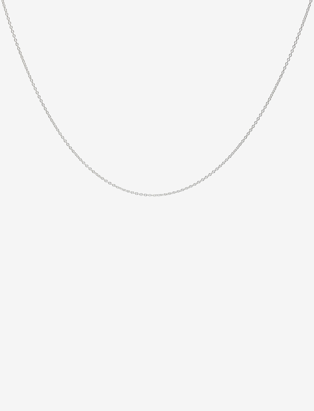 Design Letters - 45cm chain 925 sterling silver - chain necklaces - silver - 0