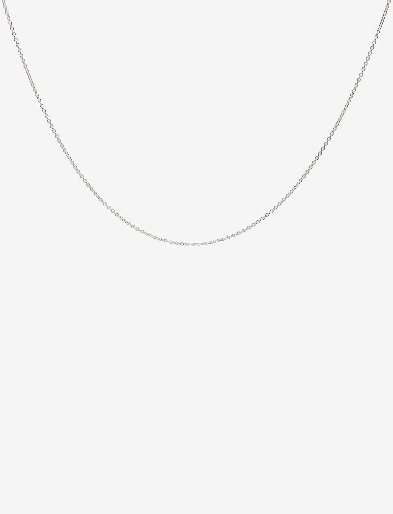 Design Letters - 45cm chain 925 sterling silver - chain necklaces - silver - 0