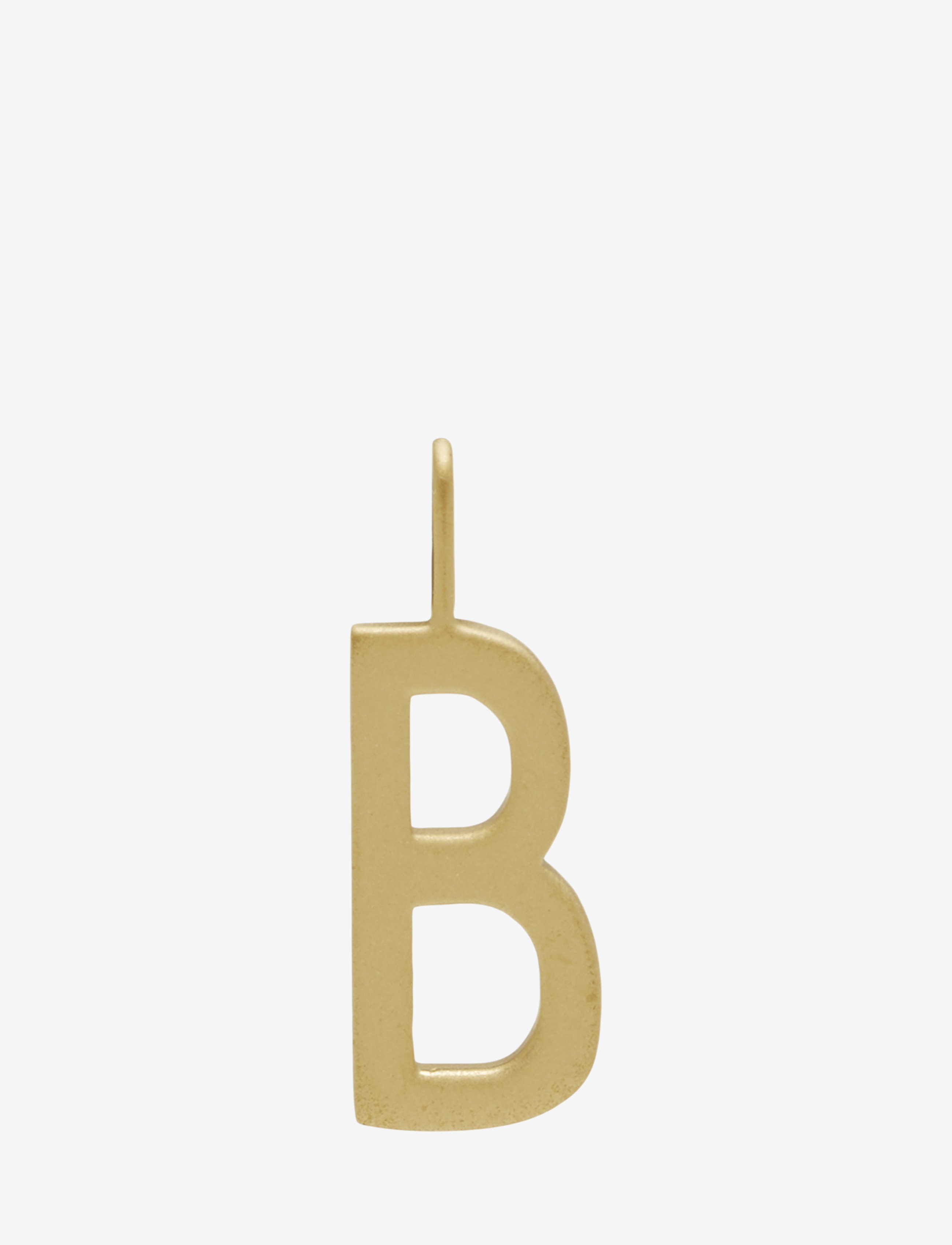 Design Letters Letter for initial necklace A-Z (18K Gold-plated) - Design Letters - GOLD / gold