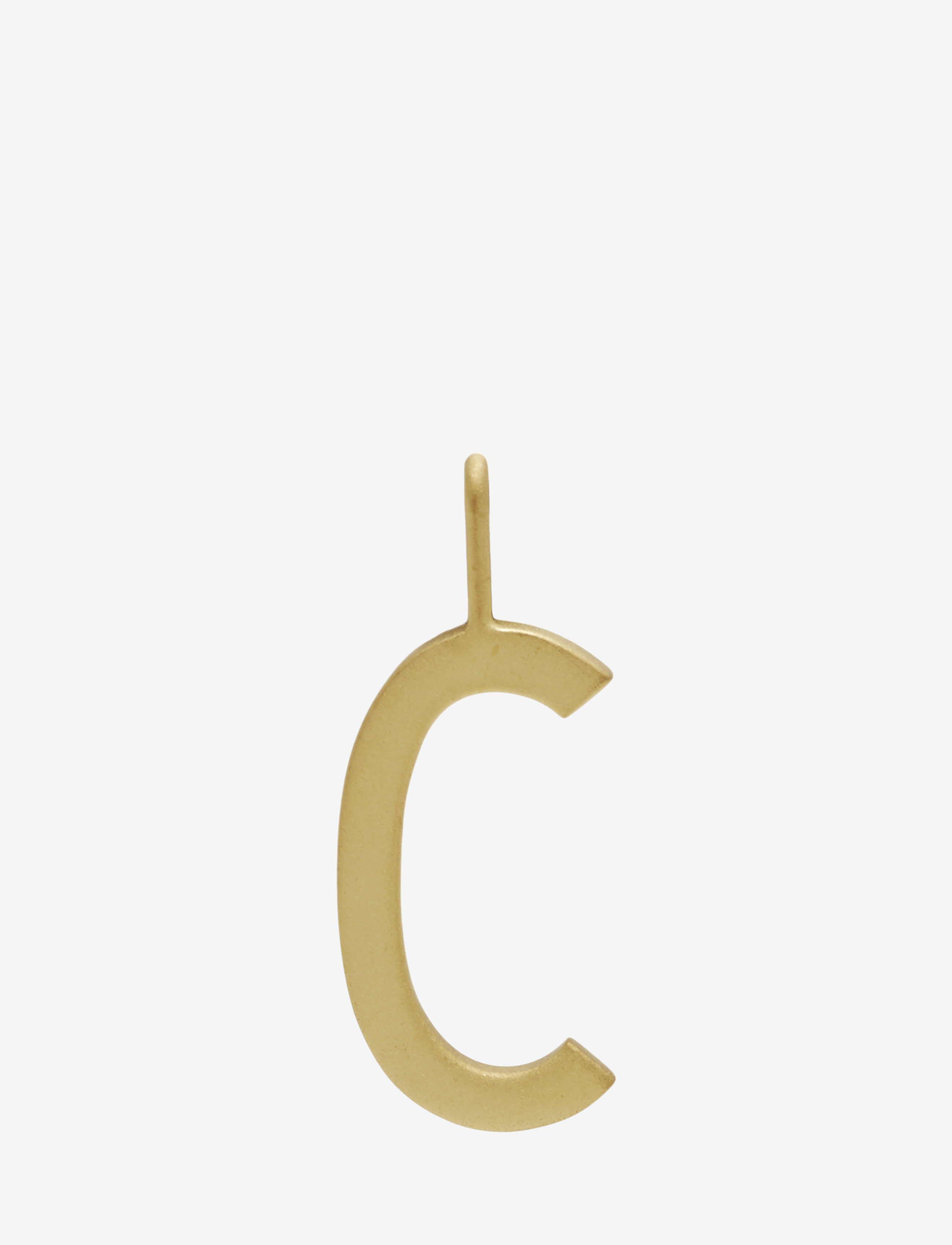 DESIGN LETTERS Letter For Initial Kette A-Z (18K Gold-Plated) Gold - 16 MM - Damen