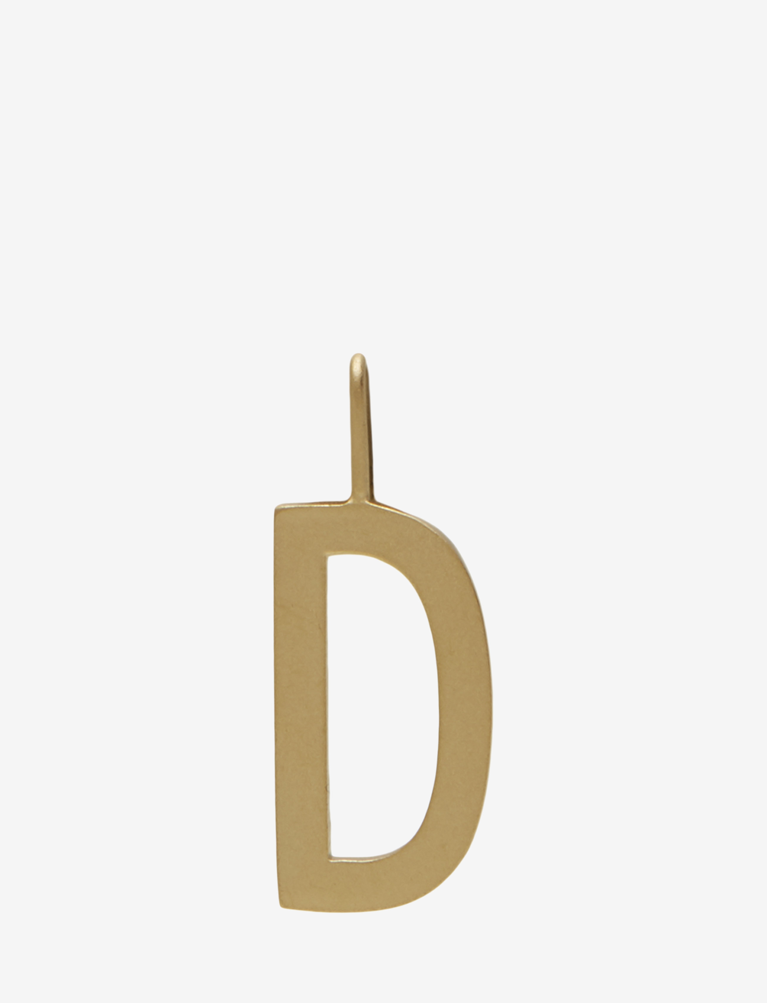 Design Letters Letter for initial necklace A-Z (18K Gold-plated) - Accessoires - GOLD / gold