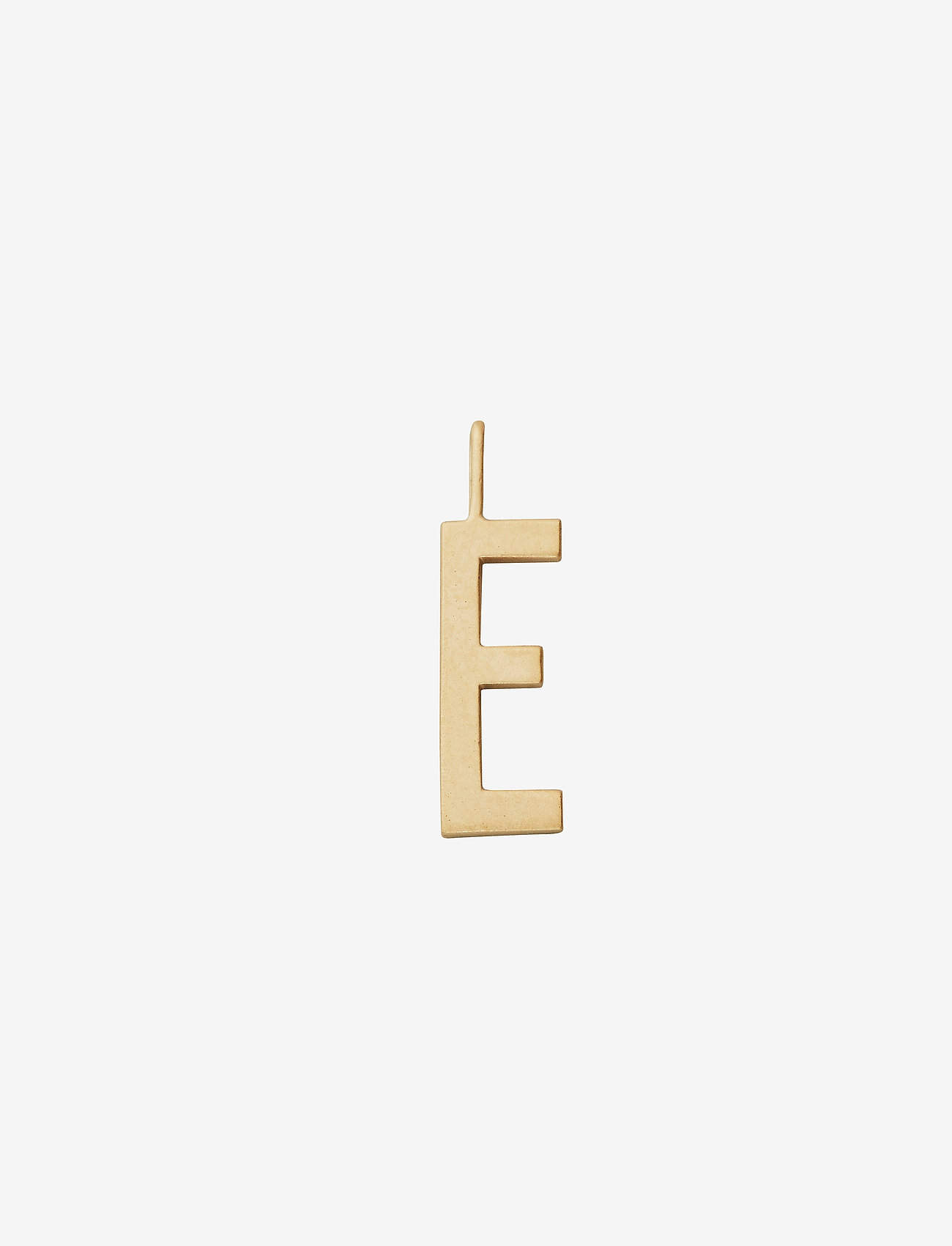 Design Letters - Letter for initial necklace A-Z (18K Gold-plated) - vedhæng - gold - 0