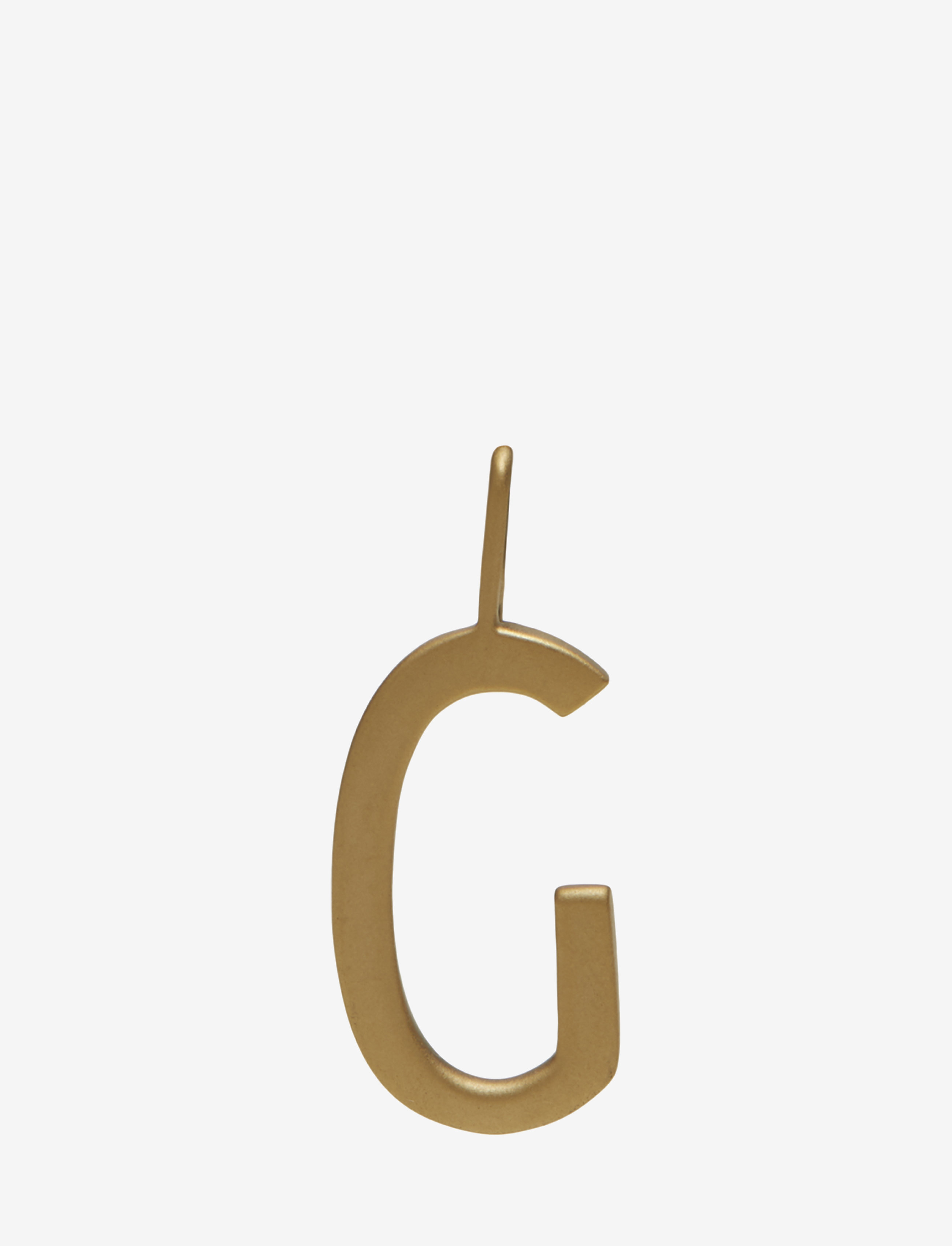 DESIGN LETTERS Letter For Initial Kette A-Z (18K Gold-Plated) Gold - 16 MM - Damen