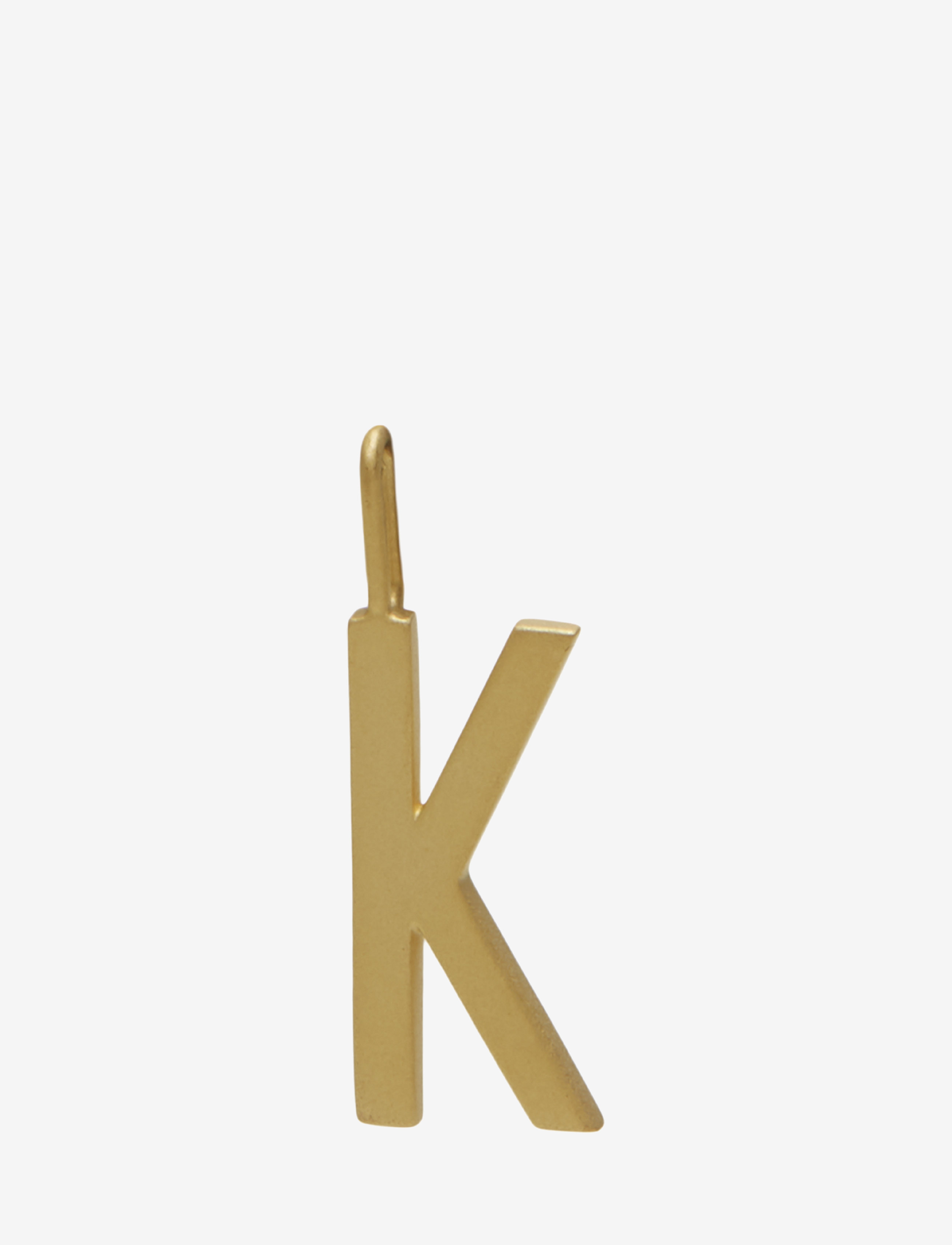 DESIGN LETTERS Letter For Initial Kette A-Z (18K Gold-Plated) Gold - 16 MM - Damen