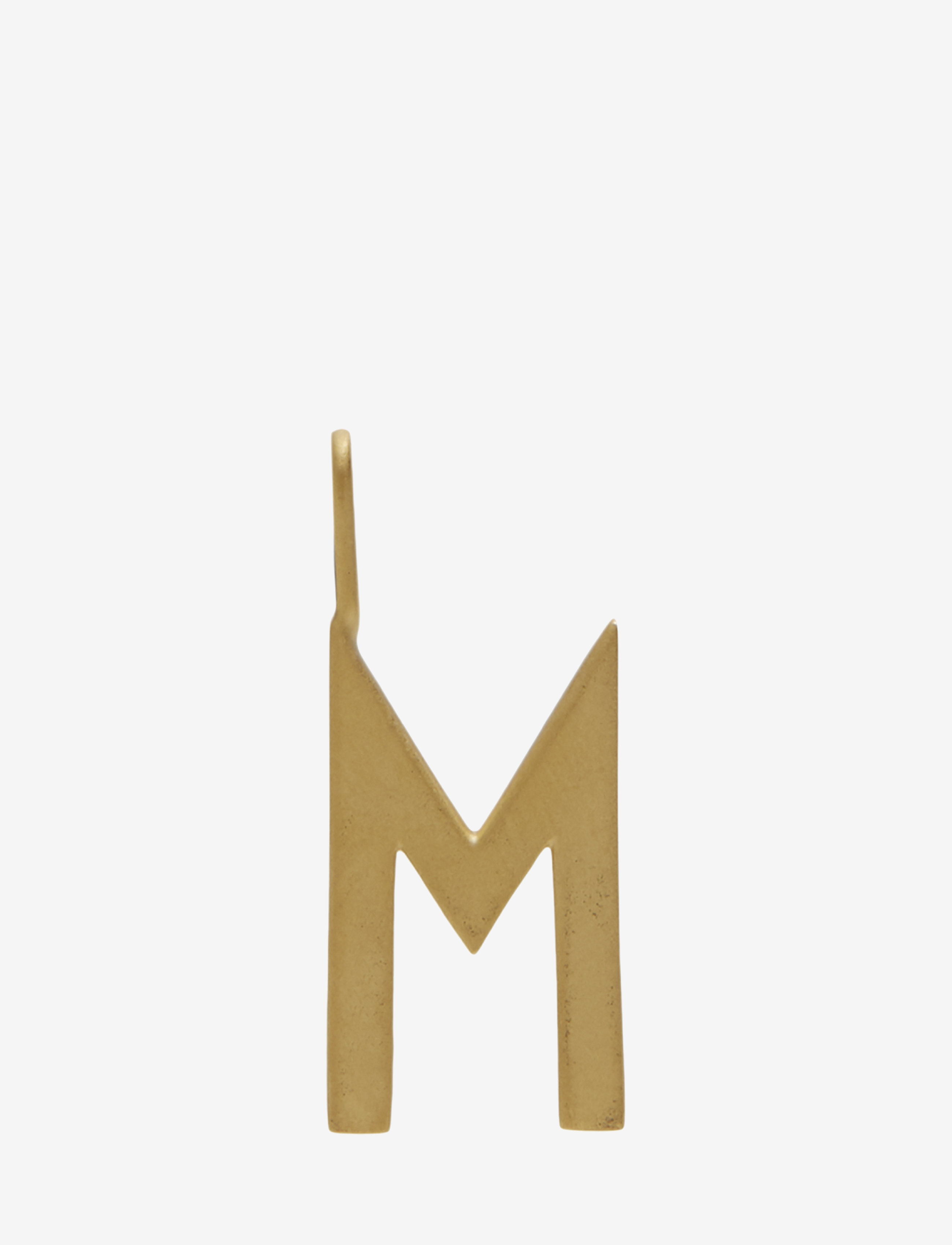 DESIGN LETTERS Letter For Initial Kette A-Z (18K Gold-Plated) Gold - 16 MM - Damen