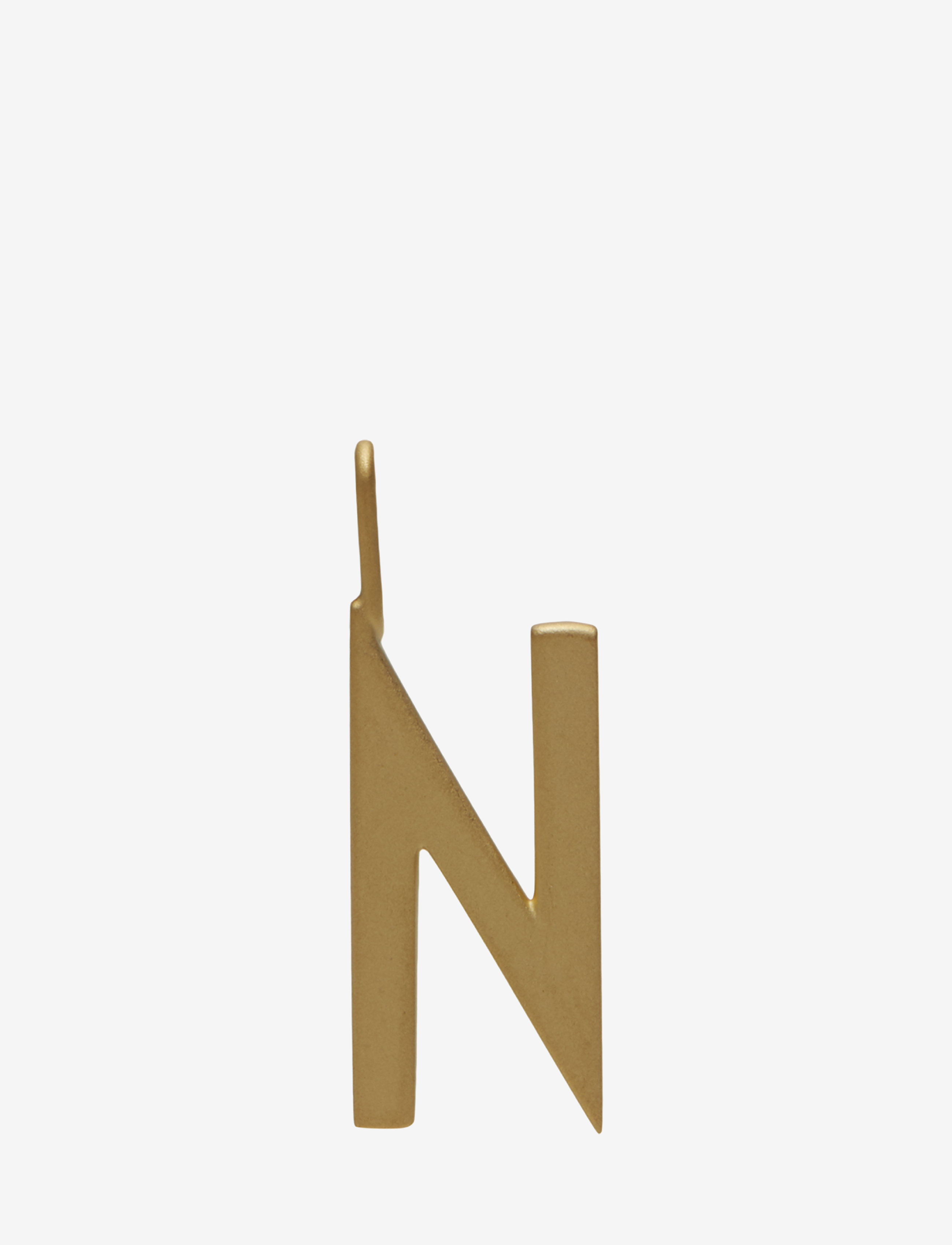 Design Letters Letter for initial necklace A-Z (18K Gold-plated) - Accessoires - GOLD / gold