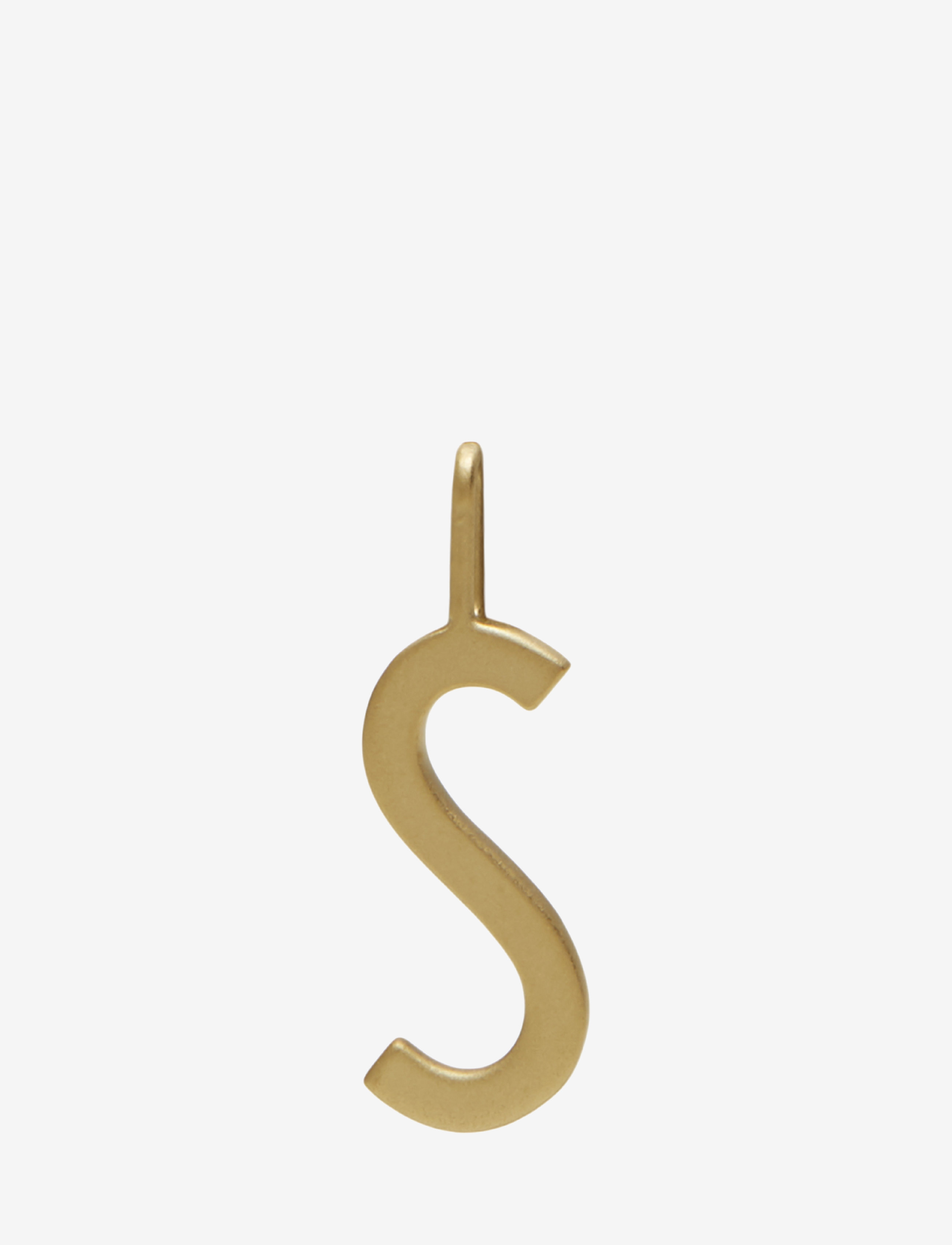 Design Letters Letter for initial necklace A-Z (18K Gold-plated) - Ehted - GOLD / gold