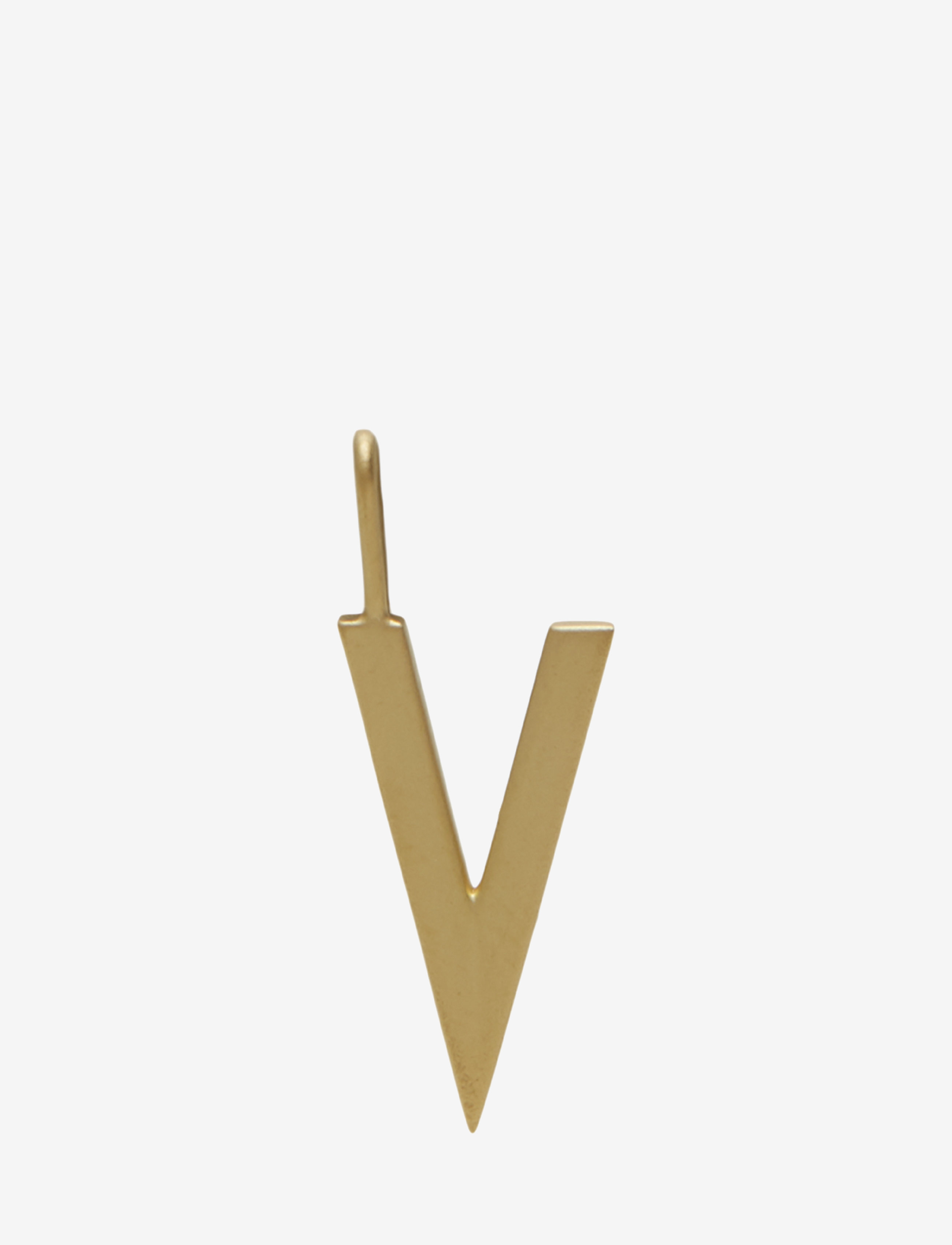 Design Letters Letter for initial necklace A-Z (18K Gold-plated) - Design Letters - GOLD / gold